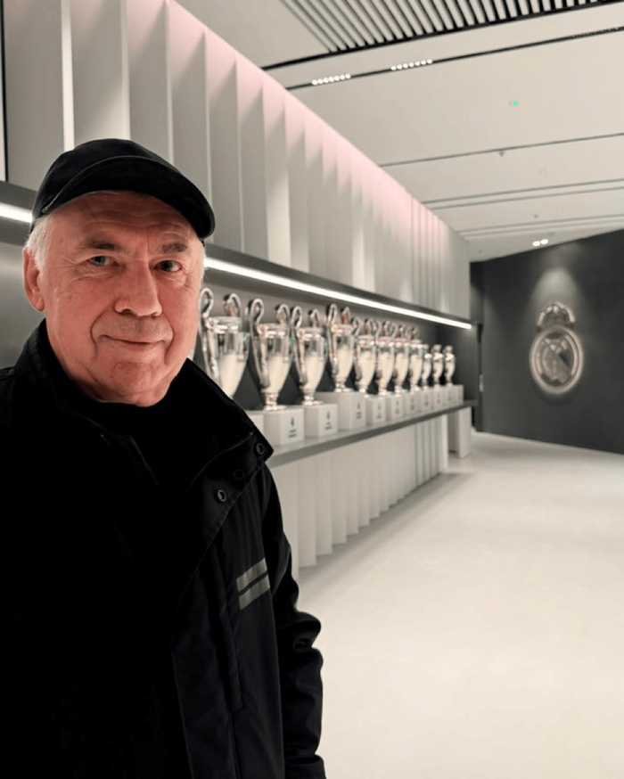 安切洛蒂：伯纳乌的欧冠之夜真是太棒了，感谢球迷的欢迎